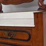 Victorian Toilet with marble and mirror