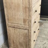 Oak chest of drawers five drawers