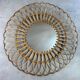 Round Sun Mirror in Rattan from the 1950s Spain Ibiza