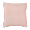 Coussin en velours 50x50cm couleur nude