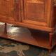 Desserte buffet with mirror background credenza and Louis XVI style marble top