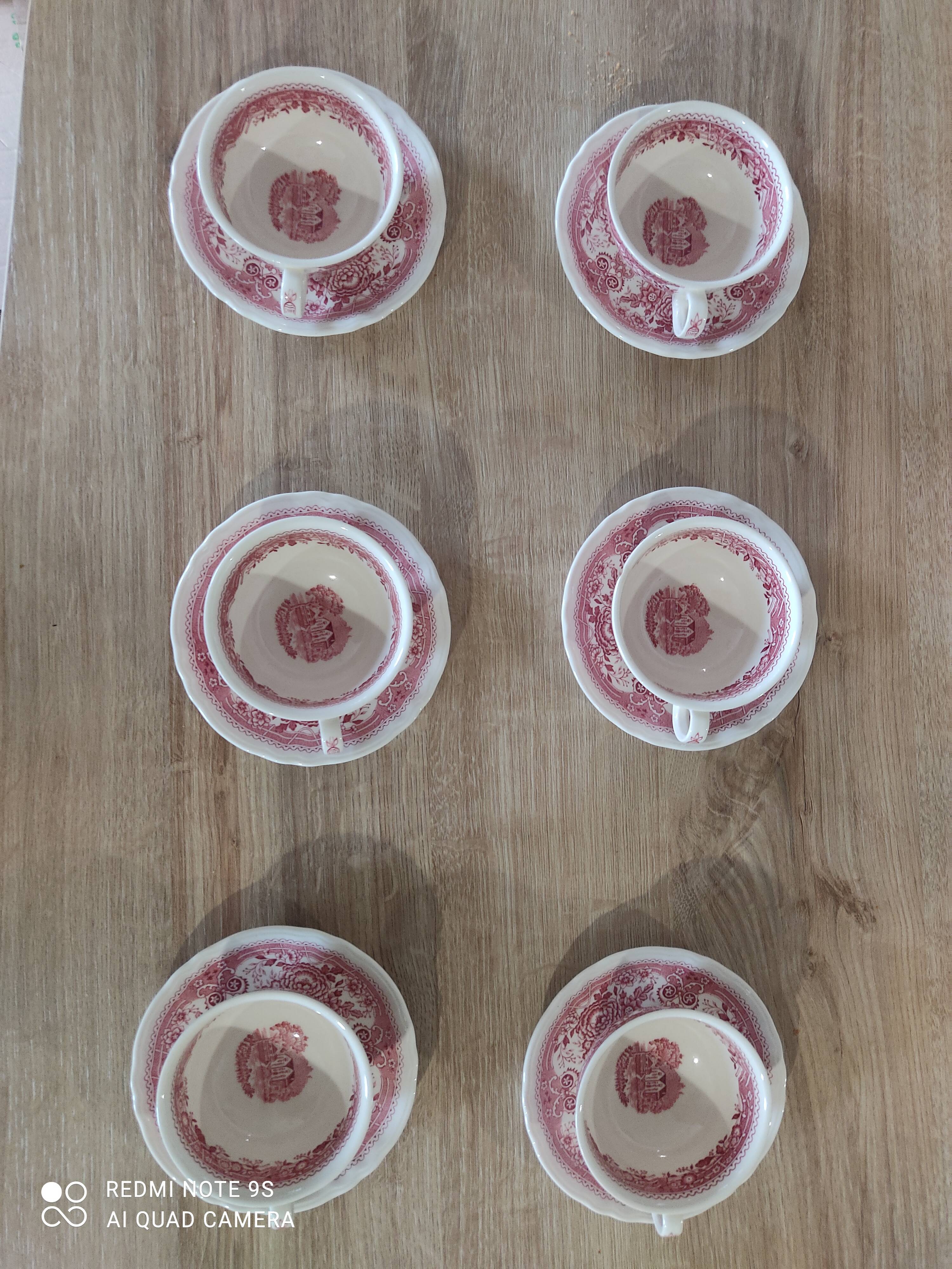 Villeroy and Boch coffee cups, Burgenland series