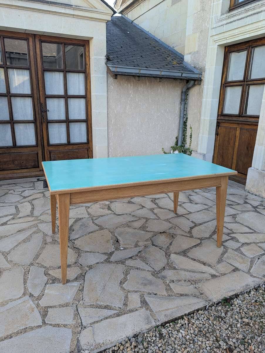 Table rectangulaire vintage
