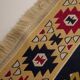 Mid-century Boho Wool Rug, 1960s