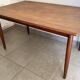 Vintage Danish dining table from the 60s extendable teak