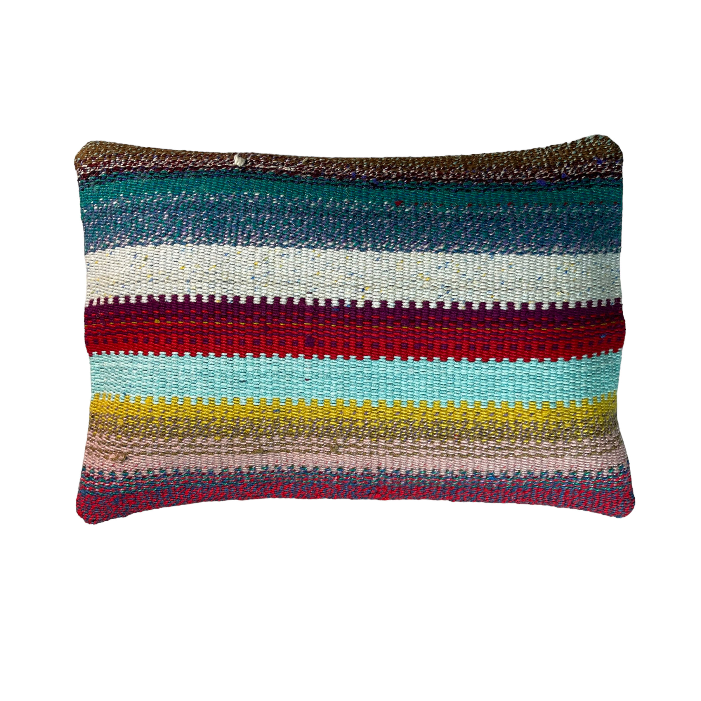 Vintage turkish kilim cushion cover 30x50cm