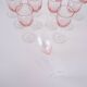 Set of wine glasses, French design, 1970s, made in France
