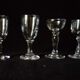 Bistro liquor glasses