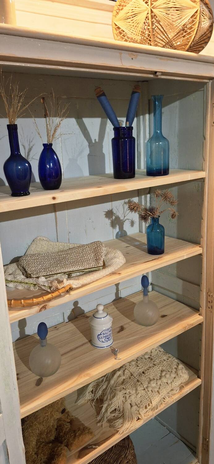 Antique pine wardrobe