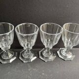 4 Wine Glasses – Strong Cut Crystal