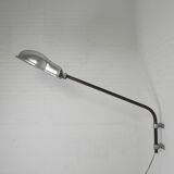 Industrial street lamp with aluminum shade