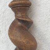 natural wood twisted column