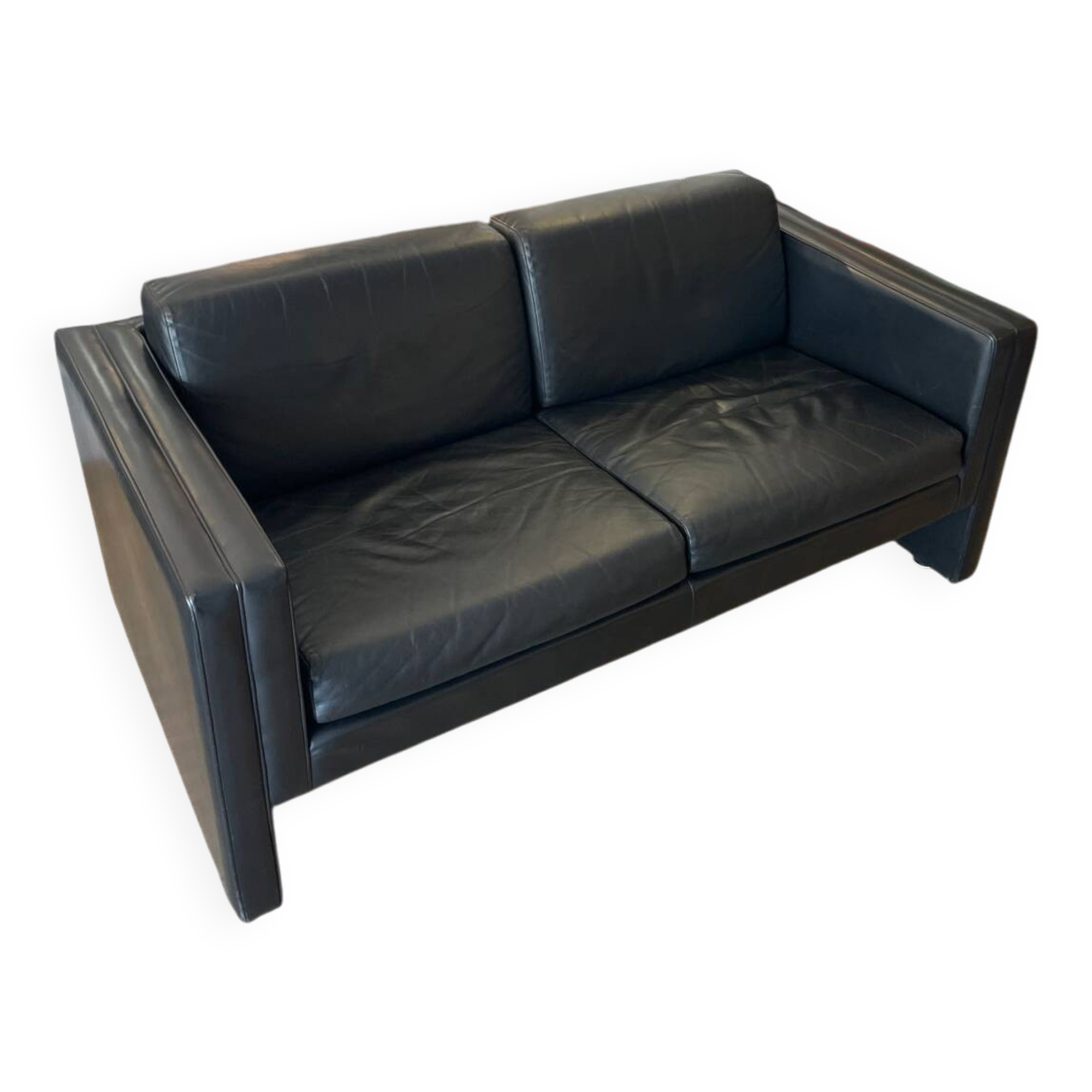 Leather sofa Mobilier International