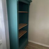 Solid wood green library