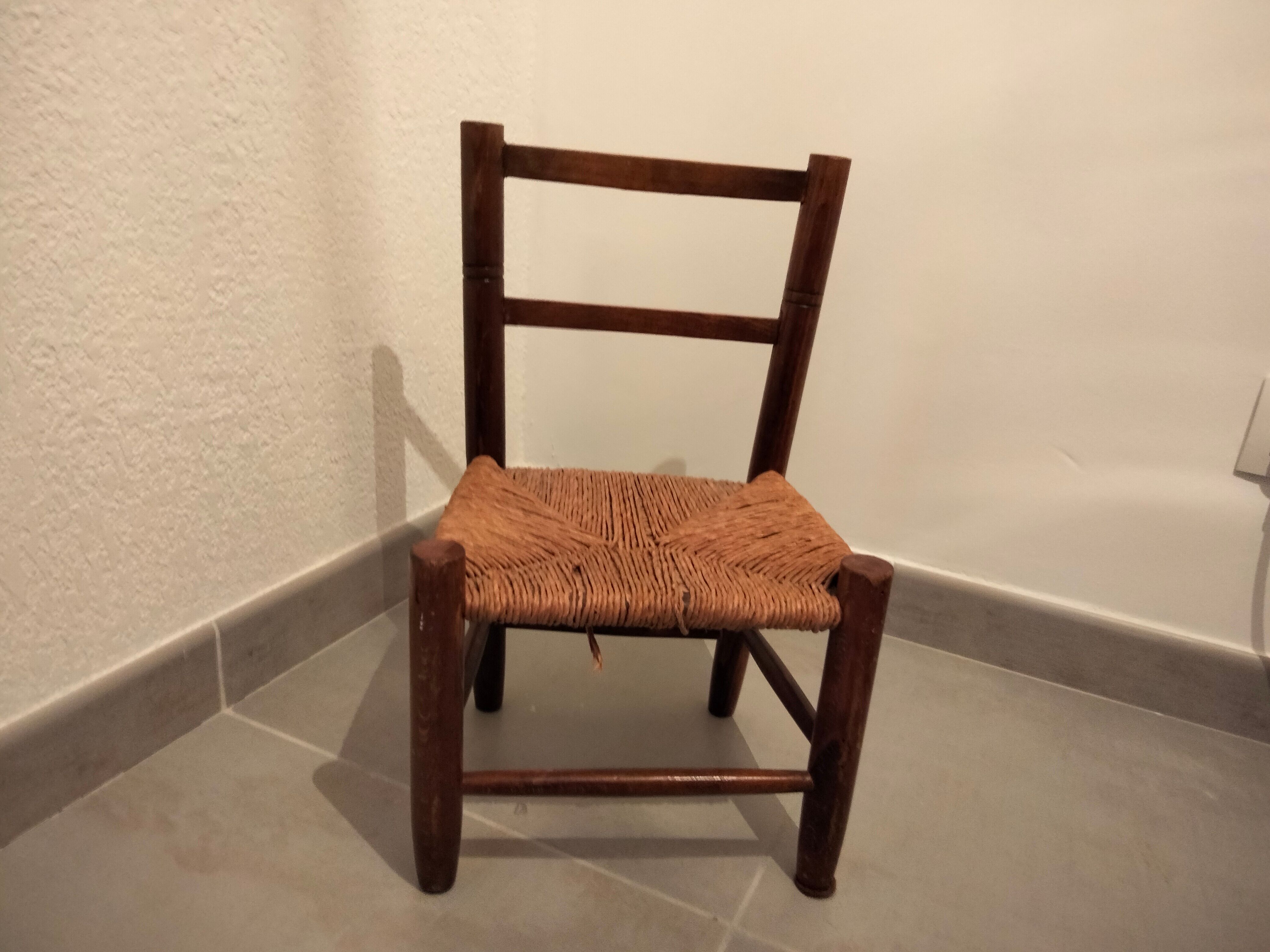 Vintage children's chair