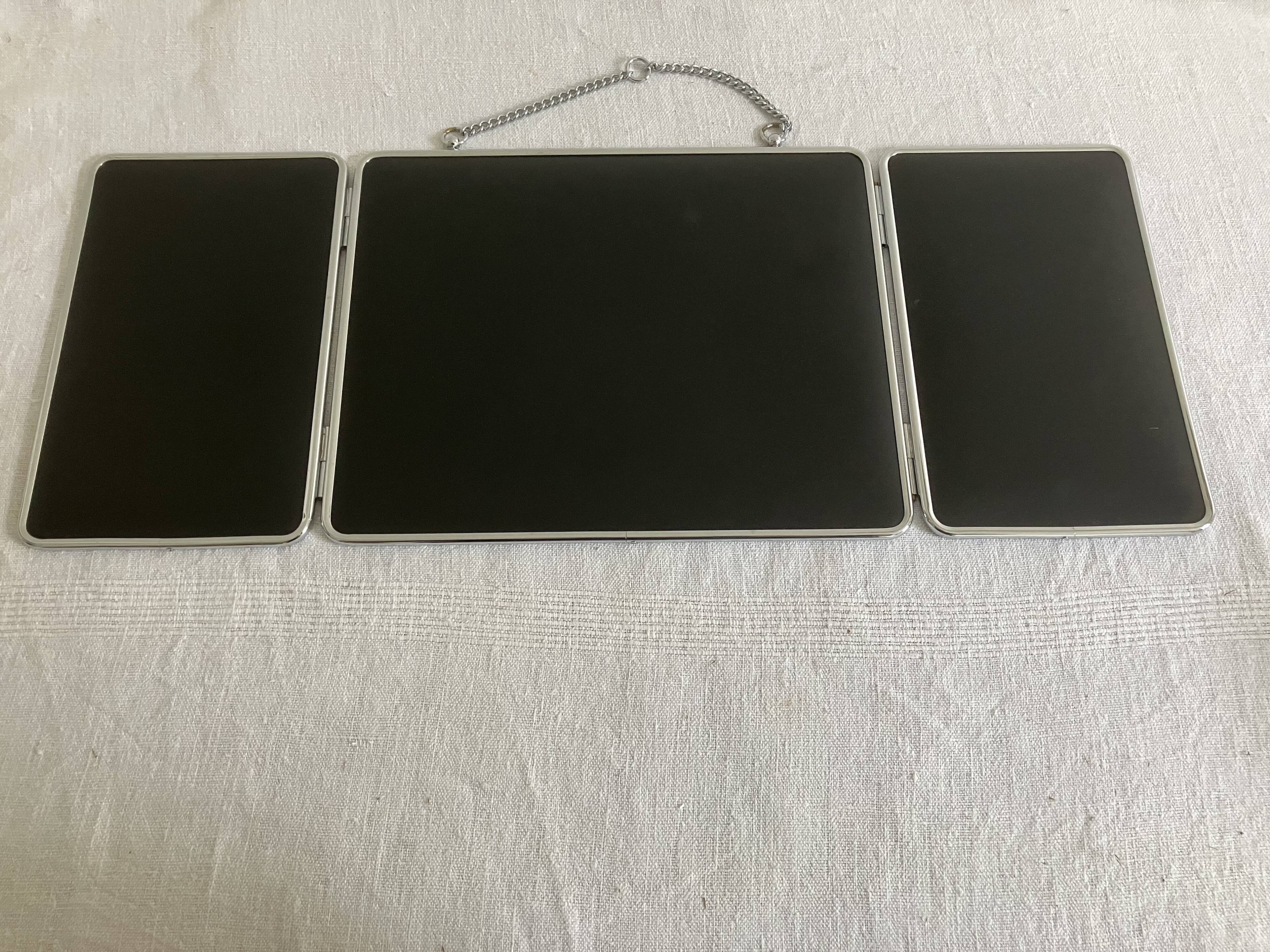 Barber triptych mirror