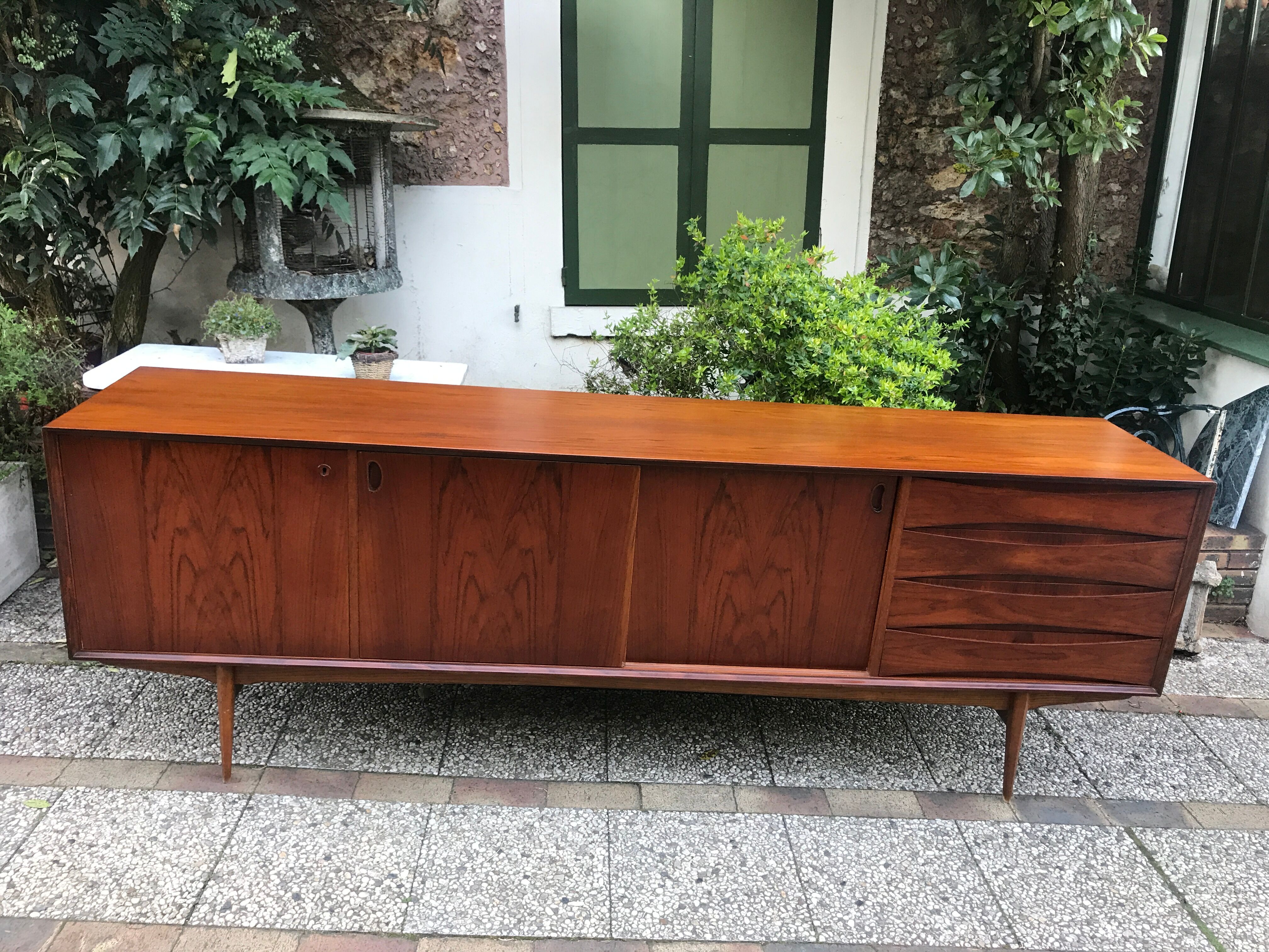 Scandinavian teak sideboard