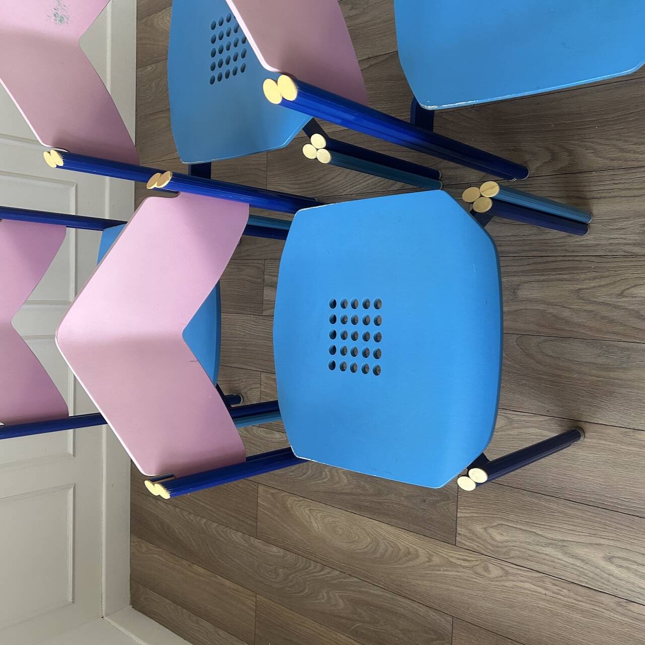 Set of 4 chairs from the 80s