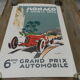 Affiche Grand Prix de Monaco de 1934