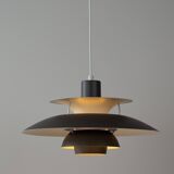 Danish vintage pendant lamp PH 5 by Poul Henningsen, Louis Poulsen, 1948