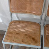 Lot 6 chairs Marcel Breuer Cesca B32
