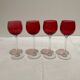 White wine glasses