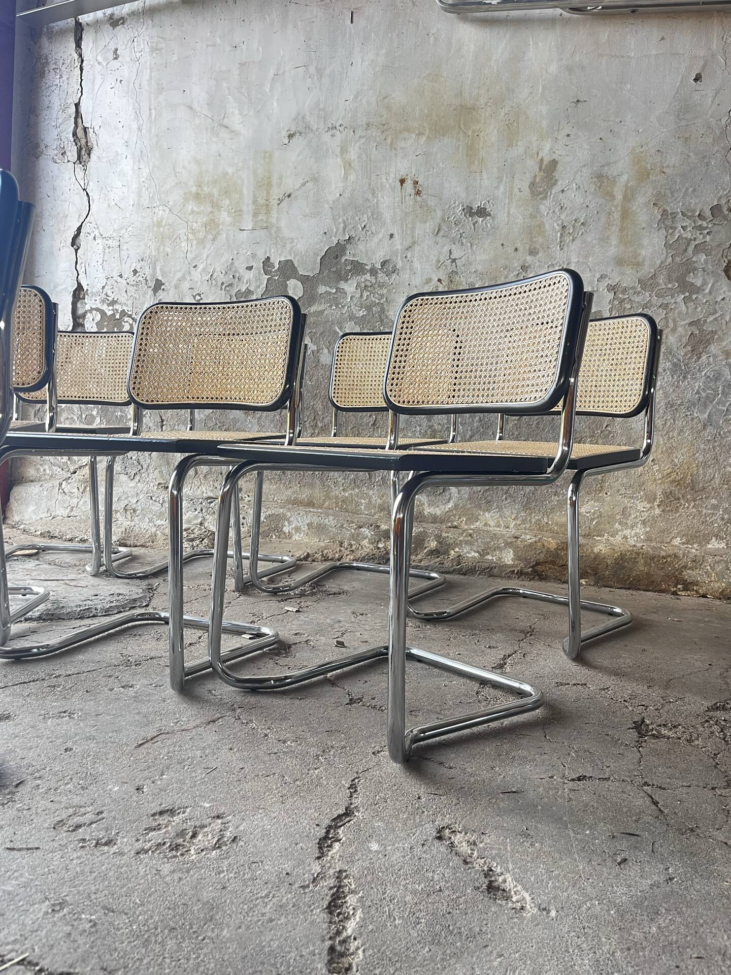 B32 chairs by Marcel Breuer