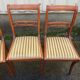 4 chaises salle à manger