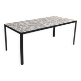 60s grey ceramic coffee table