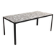 60s grey ceramic coffee table