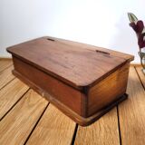 Old wooden box desk