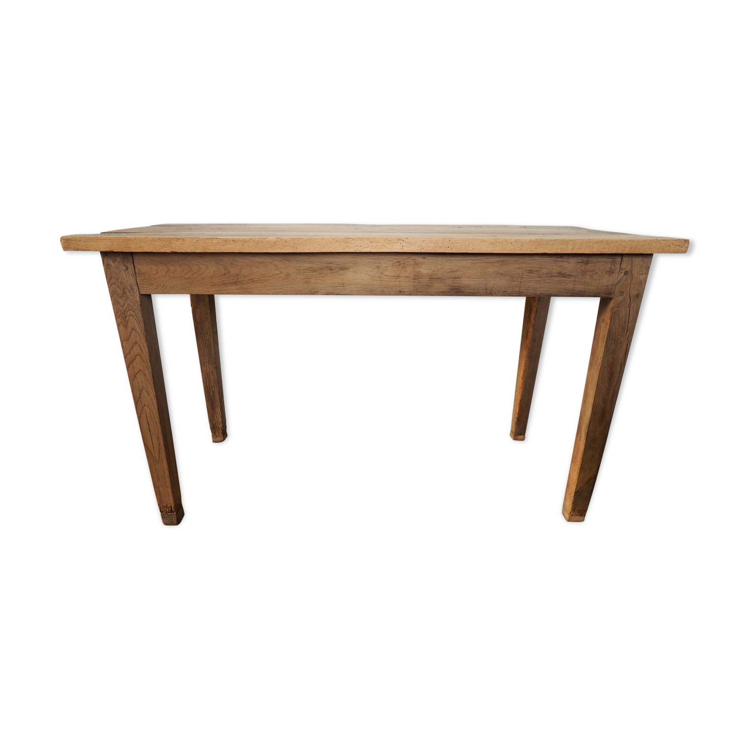 Table de ferme en chêne