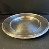 Large round serving dish – Silver-plated metal – Christofle