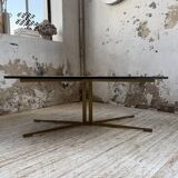 90s coffee table with Agate stone effect.