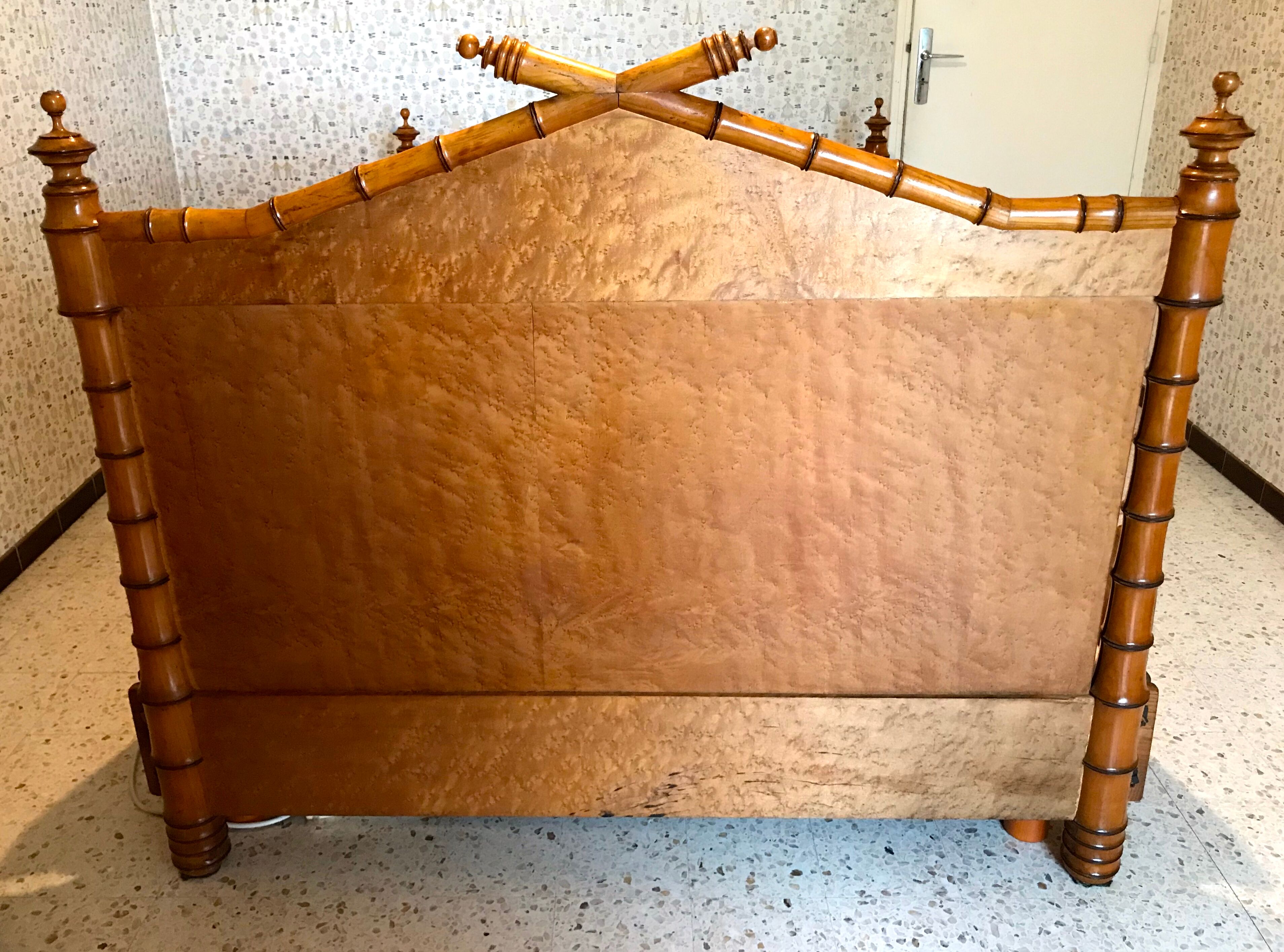 Bed bamboo collection circa 1870 Napoleon III