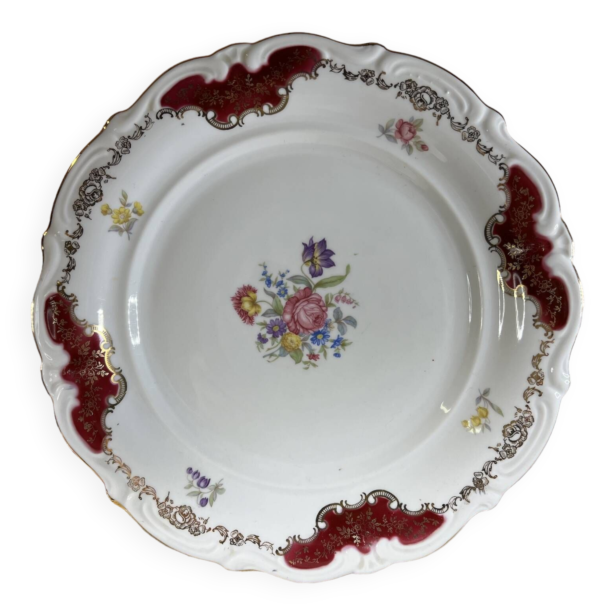 Bavaria porcelain round dish