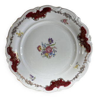 Plat rond porcelaine Bavaria