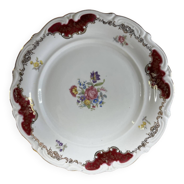 Plat rond porcelaine Bavaria