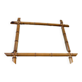 Bamboo imitation wood mirror