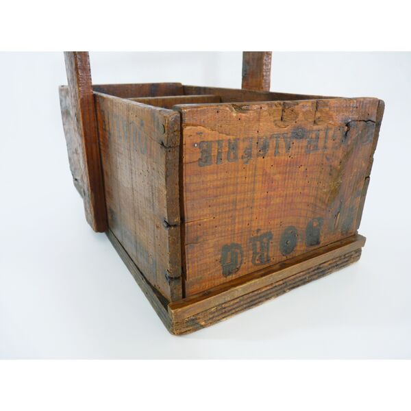 Ancienne caisse à outils de menuisier en bois 1950 | Selency