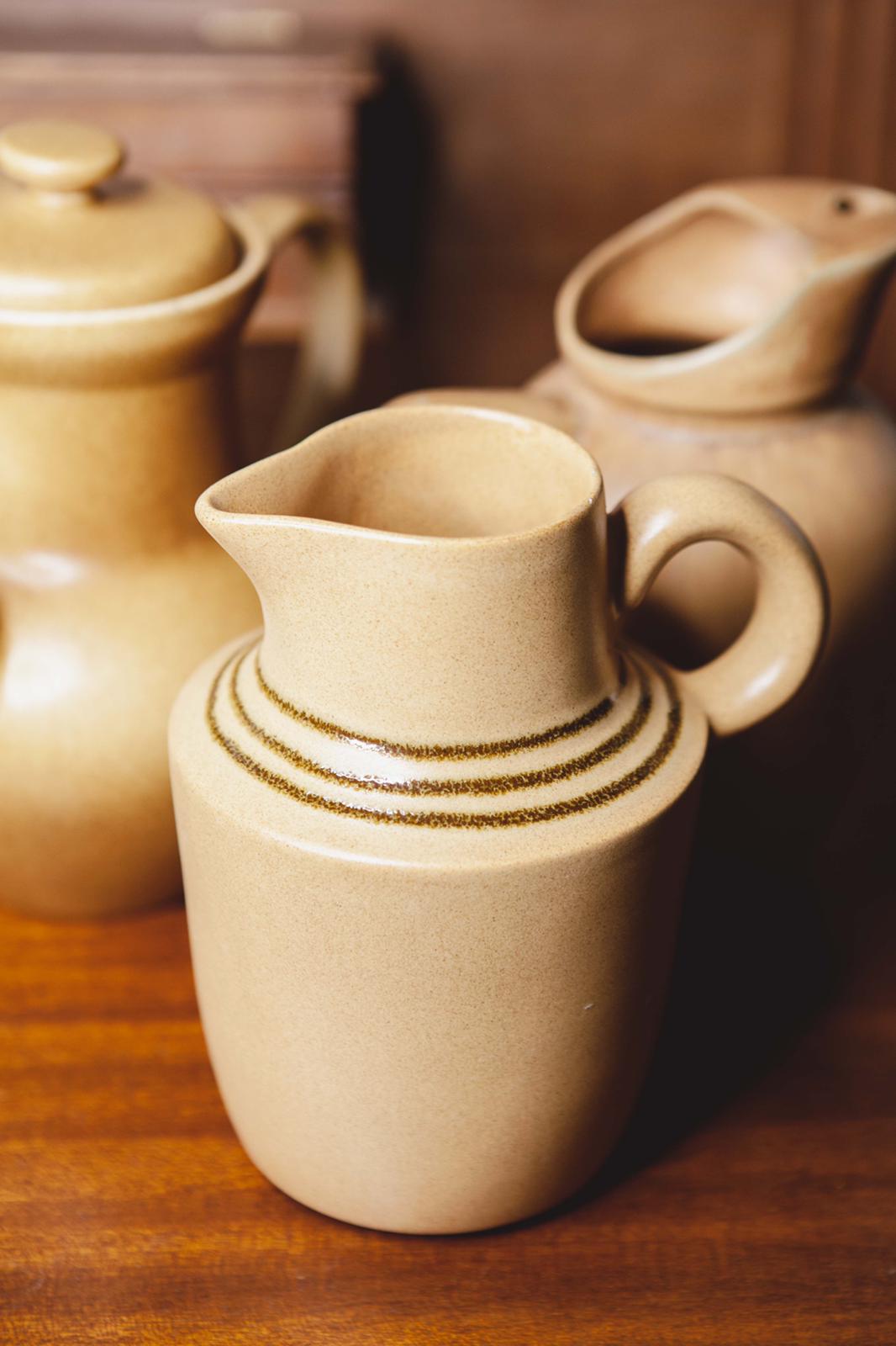 Stoneware service "Atelier d'Art" Sarreguemines France