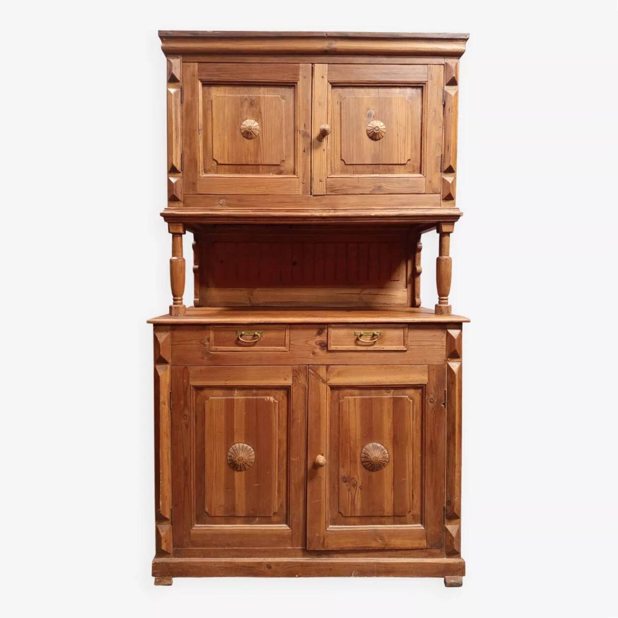 19th-century Savoyard pine buffet