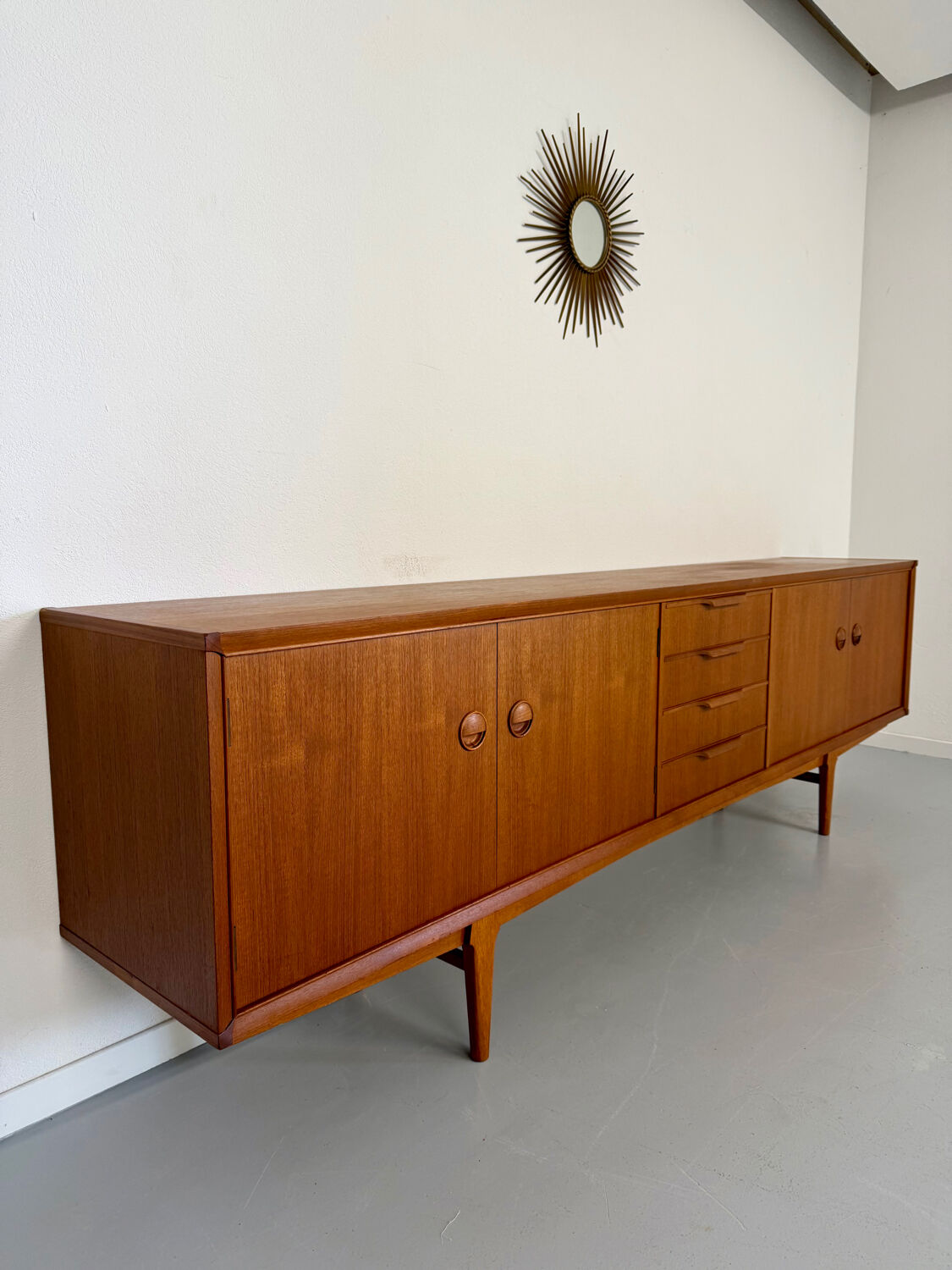 Vintage Scandinavian sideboard designed by Marten Franckena Fristho.