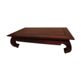 Mahogany wood coffee table