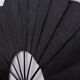 Large dark fan weft - 168 cm