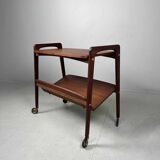 Vintage wooden trolley