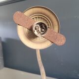 Vintage opaline globe sculptural wall light