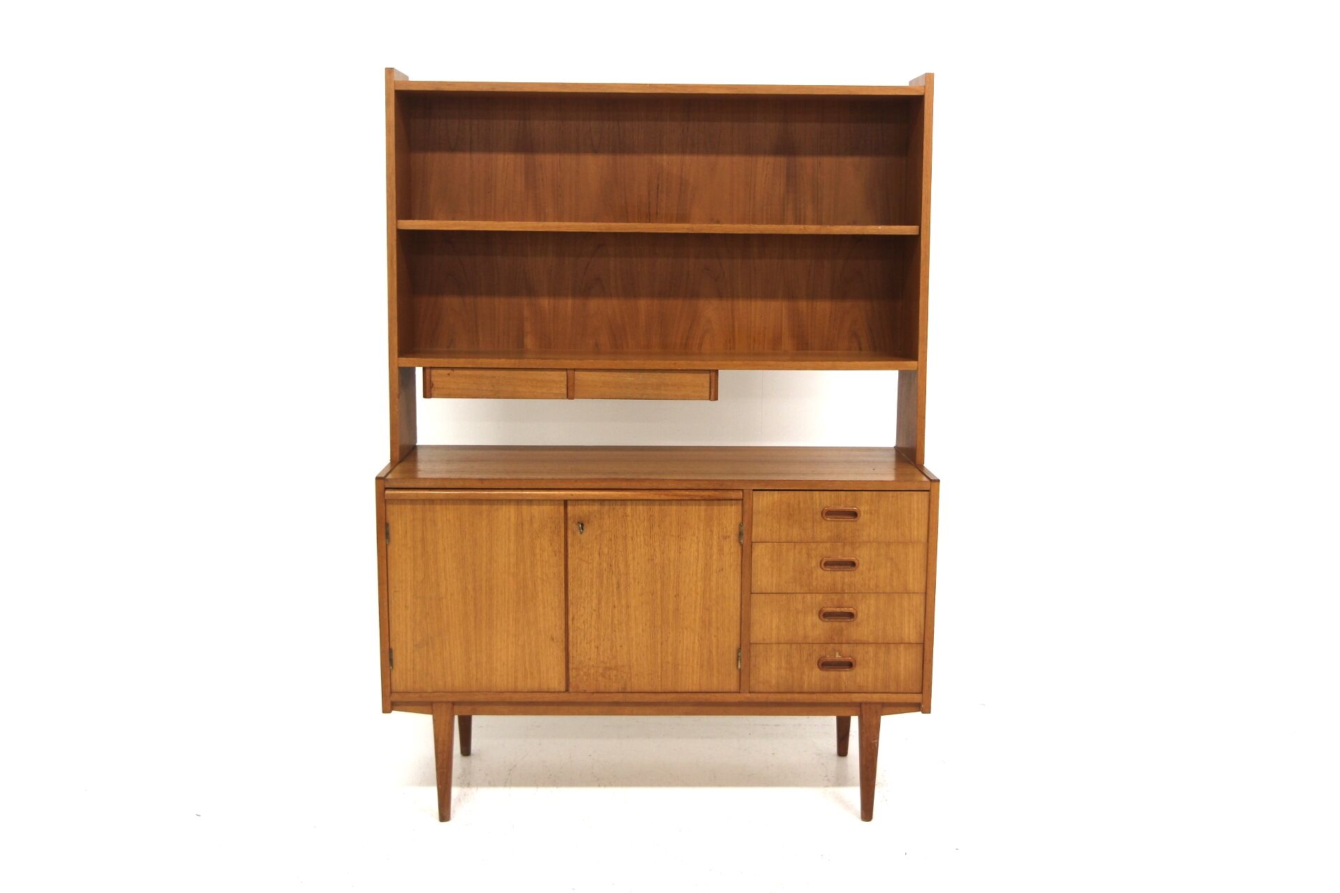 Secrétaire scandinave en teck, Suède, 1960