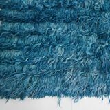 Long hairy bohemian kilim rug,268x325cm