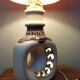 Fat Lav perforated ceramic lamp - vintage 1970